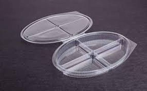 تصویر 1 از خرید ظرف یکبار مصرف پلاستیکی شفاف + قیمت فروش استثنایی